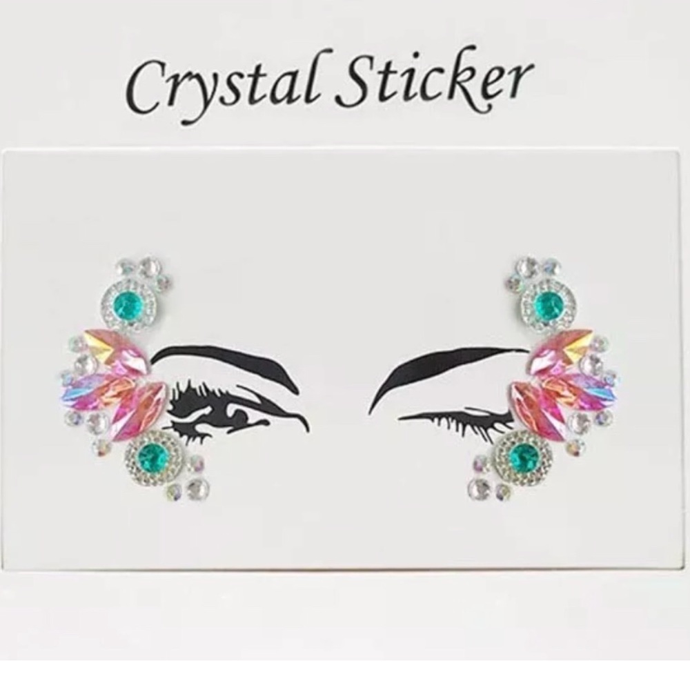 New✨ Face Jewel Tattoos 💕🎡 - Picture 1 of 2